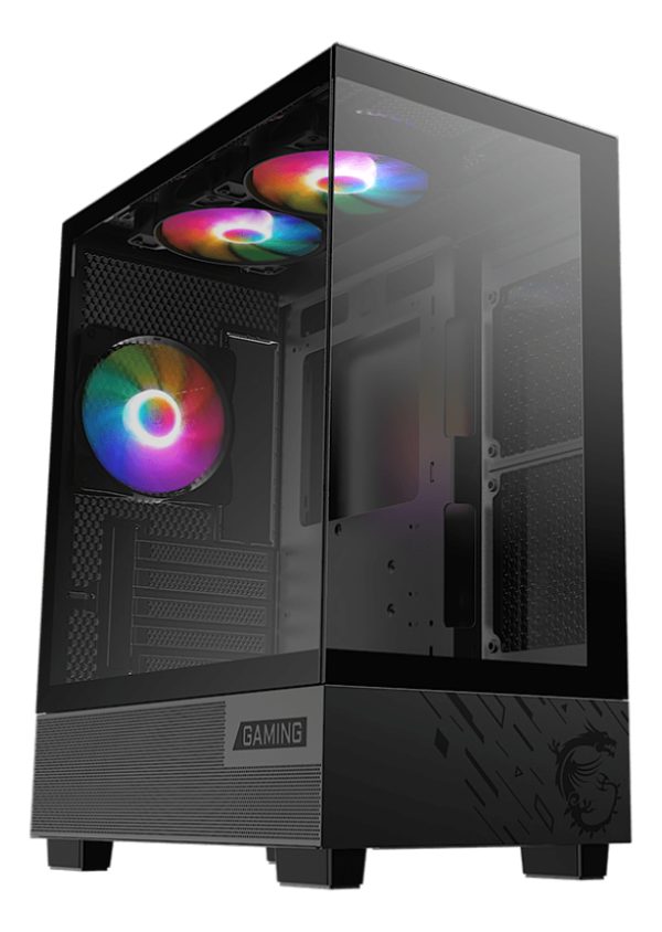 Gabinete Msi Pag Pano M110a Mid-tower Tg 3 Rgb Fan
