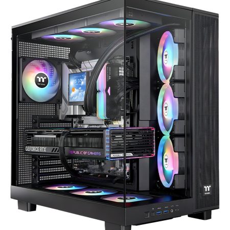 Gabinete Thermaltake View 380 Xl Tg Argb Tempered Glass