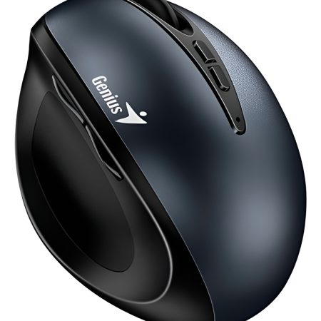 Mouse Vertical Genius Ergo 8300s Inalámbrico Iron Grey