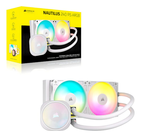 Water Cooling Corsair Nautilus 2x Cpu Cooler 240mm Argb - Image 2
