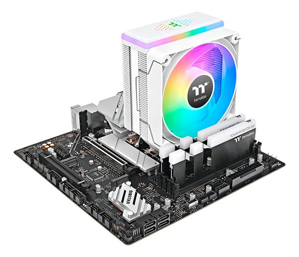 Cpu Cooler Thermaltake Astria 200 Air 4 Pipe Sync White - Image 5