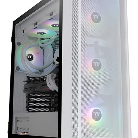 Gabinete Thermaltake H570 Tg Snow White Tempered Glass