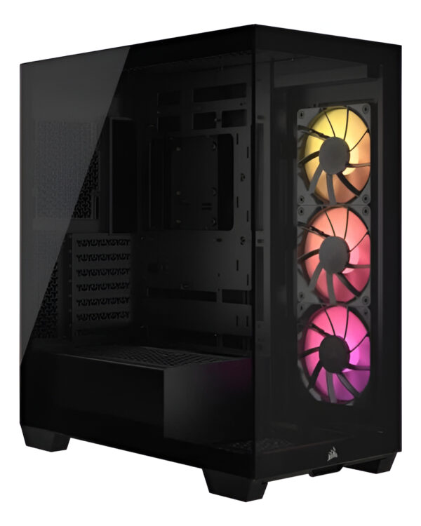 Gabinete Corsair 3500x Argb Mid-tower 3 Cooler Cc-9011278-ww