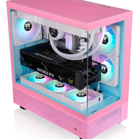 Gabinete Thermaltake View 270 Plus Tg Argb Bouble Pink