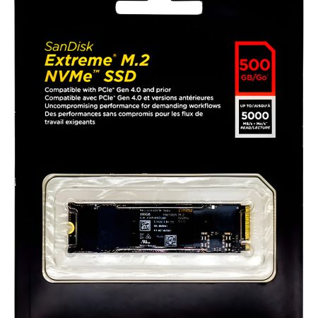 Disco Ssd 500gb Sandisk Extreme Nvme Sdssdx3n-500g-g26