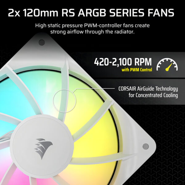 Water Cooling Corsair Nautilus 2x Cpu Cooler 240mm Argb - Image 4