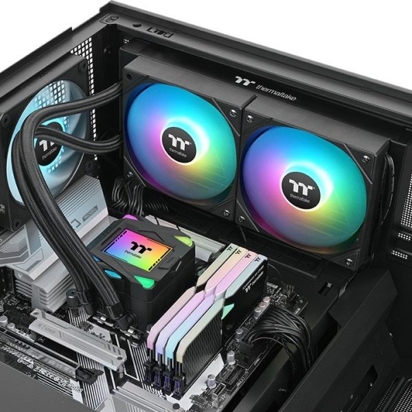 Water Cooler Cpu Thermaltake La420 Argb Sync Aio Black - Image 5