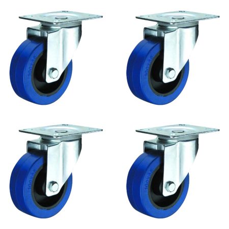 Kit X 4 Ruedas Giratoria Rack Anvil 100mm Xpro Kxpro-0007