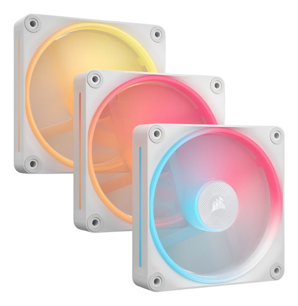 Fan Cooler Corsair Icue Link Lx120-r Rgb 120mm White Pack X3