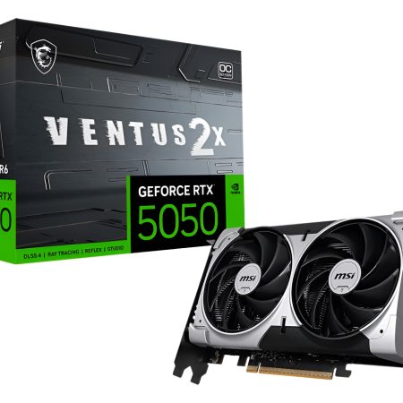 Placa De Video Msi Rtx 5050 Ventus 2x 8gb Gddr6 Pcie 5.0