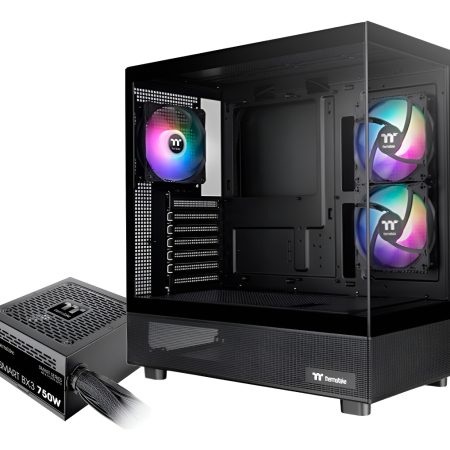 Gabinete Tt View 270 Plus Lite Fan Argb X3 C/fuente 750w Br