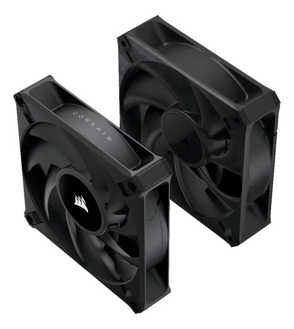 Fan Cooler Corsair Rs120 120mm Pwm 25mm Fan Black Pack X3 - Image 3
