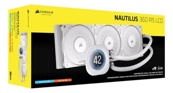 Water Cooling Corsair Nautilus X3 Cpu Cooler 360mm Rs Lcd - Image 3