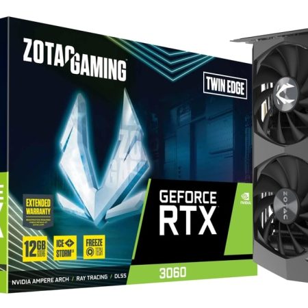 Placa De Video Zotac Rtx 3060 12gb Twin Edge Zt-a30600e-10m