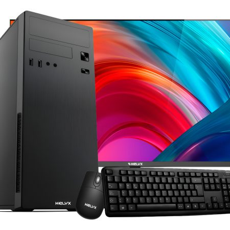 Pc Con Monitor 23.8 Pulgadas Kelyx R3 3200g 8gb Ssd 256gb