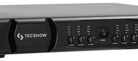 Potencia Amplificador Digital 6x450w 4 Ohms Ampro Tex-6450x