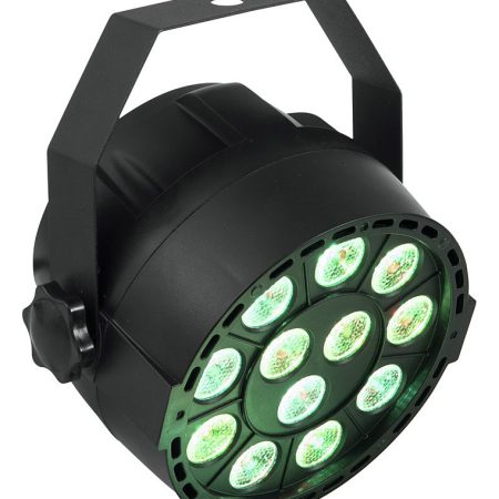 Par Led Tacho 12 X 3 W Rgb Dmx E-lighting Ld-flat/123