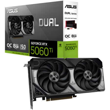 Placa De Video Asus Dual Rtx 5060ti Oc 8gb Pci-e 5.0
