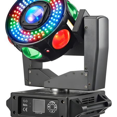 Cabezal Movil Led + Laser 12w 30mw E-lighting Hybrid-2200