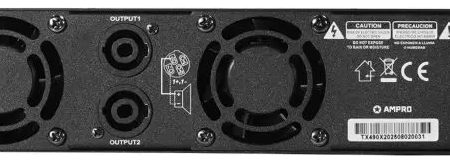 Potencia Amplificador Digital 4x900w 4 Ohms Ampro Tex-4900x