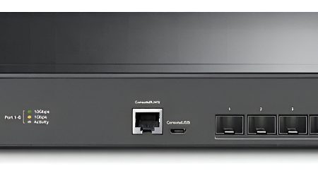 Switch 8 Puertos Tp-link Sx3008f Sfp+ 10gbps No Incluye Sfp