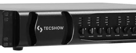 Potencia Amplificador Digital 8x450w 4 Ohms Ampro Tex-8450x