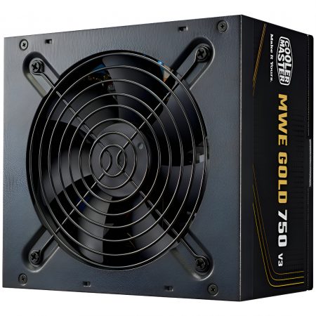 Fuente Atx Cooler Master Mwe Gold 750w V3 Mpe-7506-acag