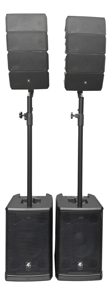 Sistema Array Audio Activo + Sub 900w American Vox Nano 2.2