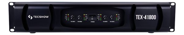Potencia Amplificador 4 X 1800w 4ohm Ampro Tecshow Tex-41800