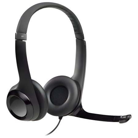 Auricular Con Microfono Logitech H390 Usb-c Clearchat