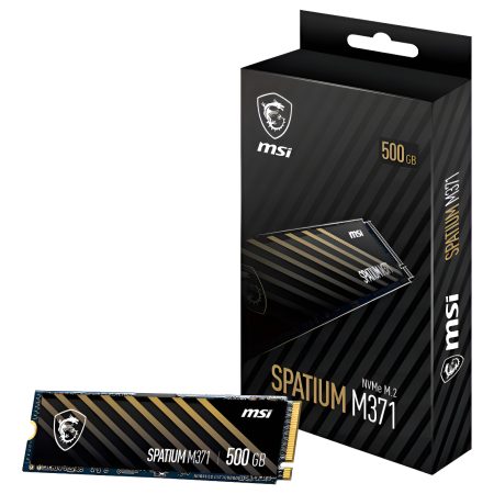 Disco Ssd M.2 Msi 500gb Spatium M371 Nvme Pcie Gen3 X4