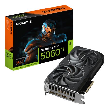 Placa De Video Gigabyte Rtx 5060 Ti Windforce Oc 8gb