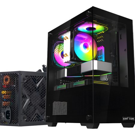 Kit Gabinete Raptor Nova Prime + Fuente Raptor Volt 650w Br
