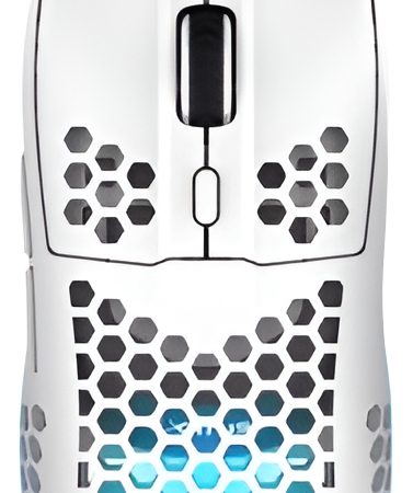 Mouse Trust Helox Gaming Ultraligero White Gxt928w