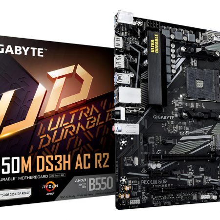 Mother Gigabyte B550m Ds3h Ac R2 Am4 Ddr4 Pcie 4.0