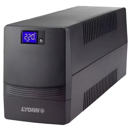 Ups Estabilizador 500va / 300w Lyonn Display Lcd 4 Salidas
