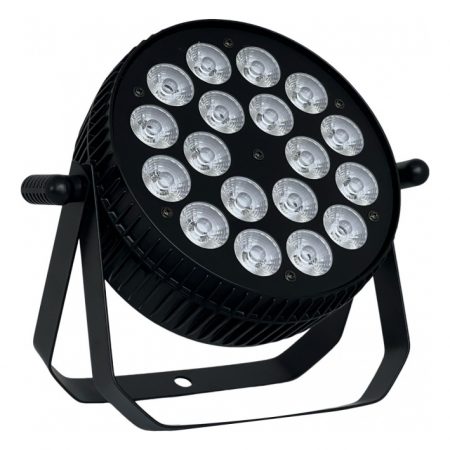 Par Led Metal 180w Rgbw + Cable Dmx Clamp Macrolite Megapar