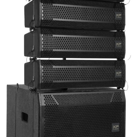 Sistema Line Array Activo 800w Rms + Subwoofer Xpaudio La412