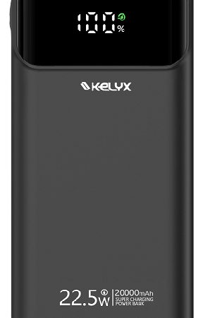 Power Bank Kelyx 20000mah Tipo-c Lightning Y Usb 22.5w
