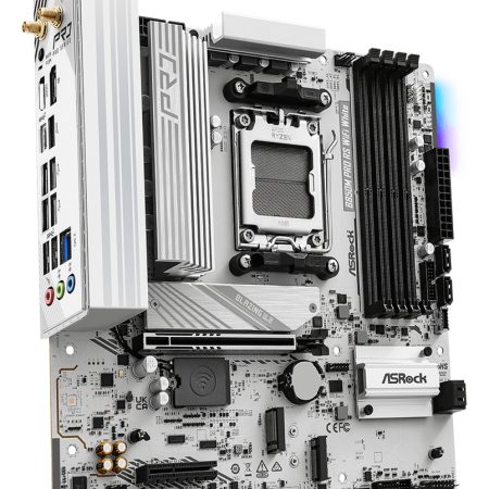 Mother Asrock B850m Pro Rs Wifi White Am5 Ddr5
