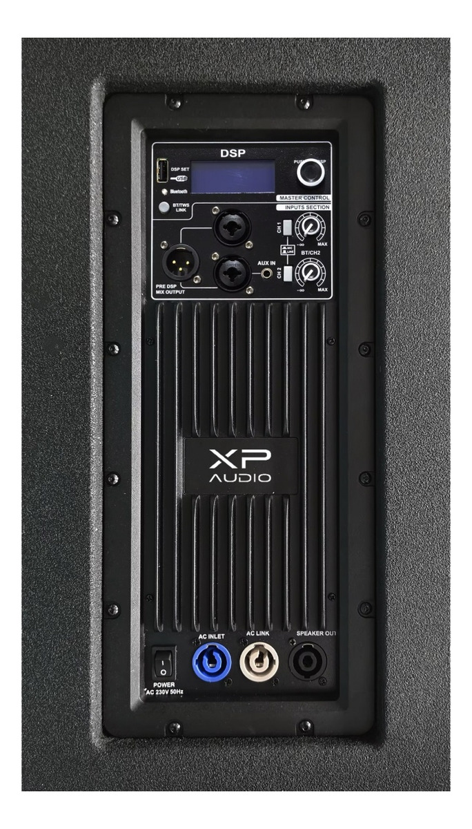 Sistema Line Array Xp Audio Lap615td3 2x6.5 Sub 15 1000w Rms - Image 6