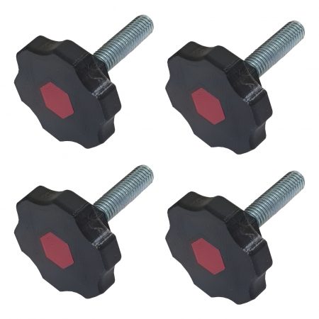 Kit X 4 Perillas 3/8 X 2 Morsa Reductor Morsas T164rmn-n