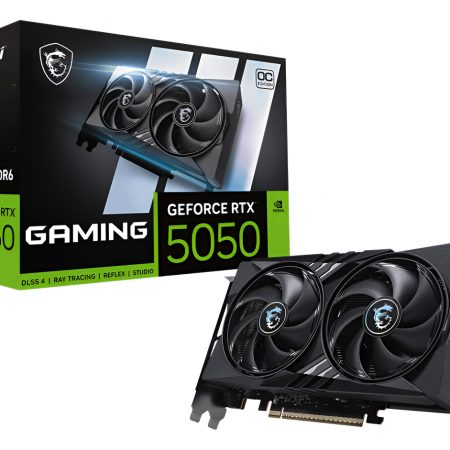 Placa De Video Msi Rtx 5050 8gb Gaming Oc Pcie 5.0 128 Bits