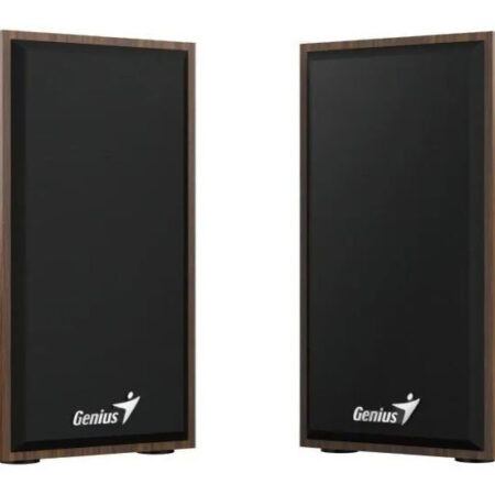 Parlantes Pc Genius Sp Hf180 Usb Control Volumen 6w Madera