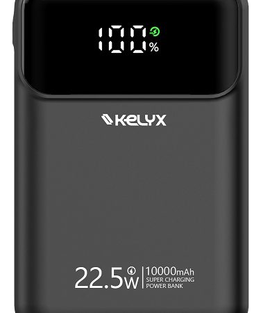 Power Bank Kelyx 10000mah Tipo-c Lightning Y Usb 22.5w