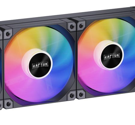 Water Cooling Raptor Aqua Pro 360 Display 3x Cpu Cooler