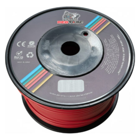 Cable De Microfono 7mm 10m Rojo Redtonert-mc7-100rd-x10