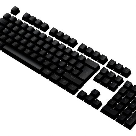 Kit 105 Keycaps Teclas Pbt Doble Iny Black Vsg Stardust Color Del Teclado Negro Idioma Español Latinoamérica