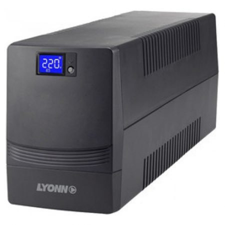 Ups Estabilizador 1200va / 720w Lyonn Display Lcd 4 Salidas