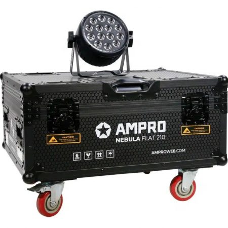 Kit 10 X Nebula Flat 210 Ampro 14 Led 4 En 1 Rgbw 15w